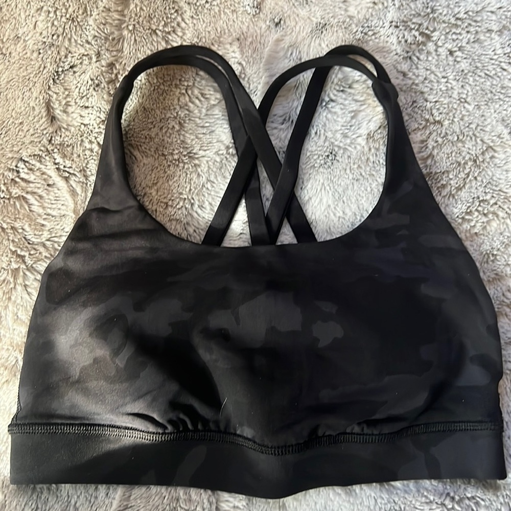 Lululemon Energy Bra Camouflage BNWT